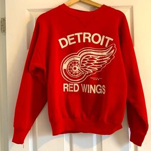 Vintage Detroit Red Wings pullover sweater